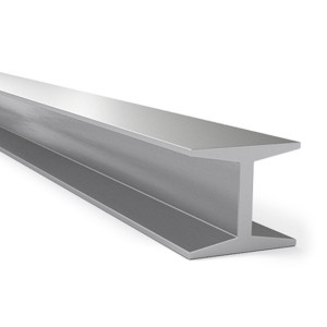 Двутавр алюминиевый прессованный неравнополочный 1163 67х100х25х10 мм ГОСТ 29303-92