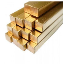 Квадрат латунный г/д Л63 3,5 мм ГОСТ 2060-2006