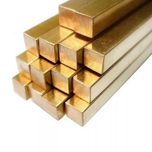 Квадрат латунный г/д ЛС59-1 13 мм ГОСТ 2060-2006