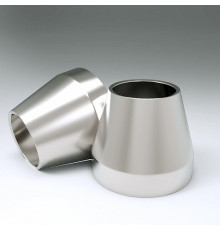 Переход концентрический нержавеющий бесшовный приварной 12Х18Н10Т 114,3х6,3х60,3х4 мм ГОСТ 17378-2001