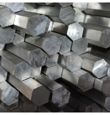 Шестигранник алюминиевый прессованный 1420 10 мм ГОСТ 21488-97