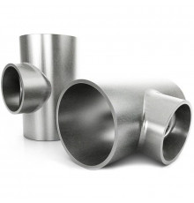 Тройник нержавеющий 45° AISI 316 ДУ 25 33,7х2 мм