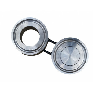 Заглушка нержавеющая поворотная выступ-впадина исп. 2 10Х17Н13М2Т Ду 50 Ру 4 АТК 26-18-5-93