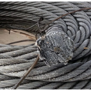 Канат стальной двойной свивки 8х25 ЛК-Р 55 мм ГОСТ 14954-80