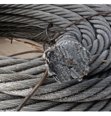 Канат стальной двойной свивки 6х19 ЛК-3 14 мм ГОСТ 7667-80