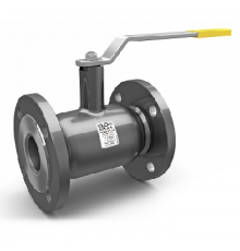 Кран шаровой стальной Ст20 LD 11с67п КШ.Р.Ф Ду100 Ру16 фланцевый с рукояткой