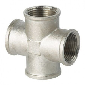 Крестовина стальная ввертная по наружному конусу Ст45 14 мм ГОСТ 13972-74