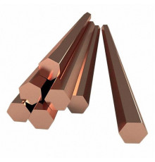 Шестигранник медный мягкий х/д М2к 3 мм ГОСТ 1535-2016