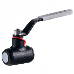 Кран шаровой стальной Ст20 Titan 11с67п Ду40 Ру40 приварной с рукояткой