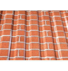 Профнастил стальной кровельный НК21 0,5х1120х1250 мм ГОСТ 24045-2016 односторонний под кирпич