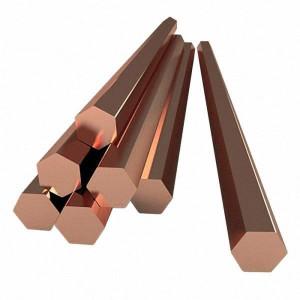 Пруток медный шестигранный полутвердый х/д М1б 5 мм ГОСТ 1535-2016