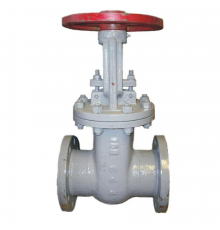 Задвижка клиновая стальная 20ГЛ 30с515нж Ду500 Ру40 с редуктором