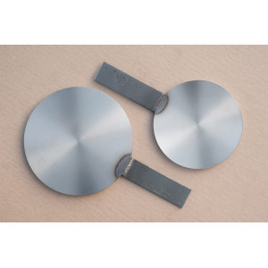 Заглушка нержавеющая плоская с рукояткой 10Х17Н13М2Т ДУ 10 РУ 10 ТММ-25-01-06