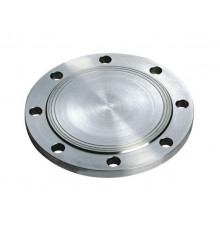 Заглушка стальная фланцевая под прокладку овального сечения круглая 15Х5М ДУ 10 РУ 630 АТК 24.200.02.90