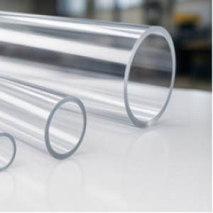 Труба из поликарбоната 120x3 мм 2 м. прозрачная